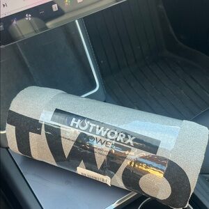 Hotworx Gray and Black Towel